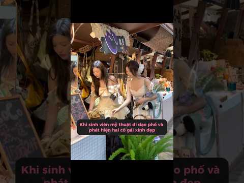 Chỉ nhờ vẽ tranh mà tôi đã kết được bạn mới~ 🎨  #shorts #lamdep #reels #xuhuong #viral #giovamay