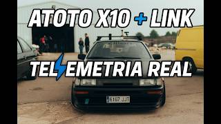 DATOS de MOTOR en tu RADIO Android | ATOTO X10 + Link ECU