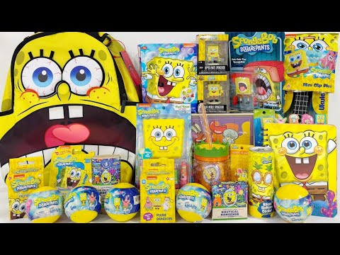 ASMR 25+ Minutes SPONGEBOB SQUAREPANTS Mega Mystery Unboxing Toy Surprise!! No Talking
