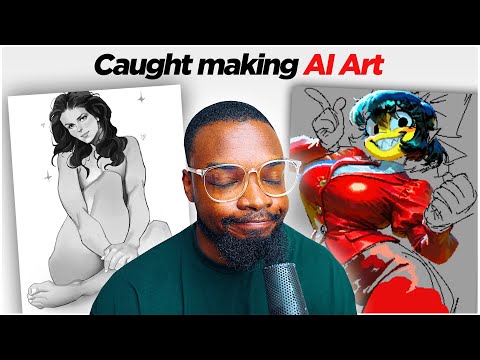 I Got CANCELLED For Making Ai Art In The YouTube Art Community