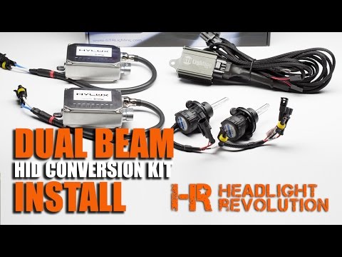 HID Headlights  35W HID H4 Dual Beam Bi-Xenon Conversion Kit
