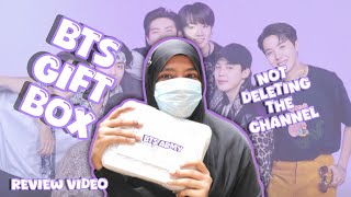 BTS gift box unboxing and special announcement 🎉 // ARMY BLINK 💜🖤💖