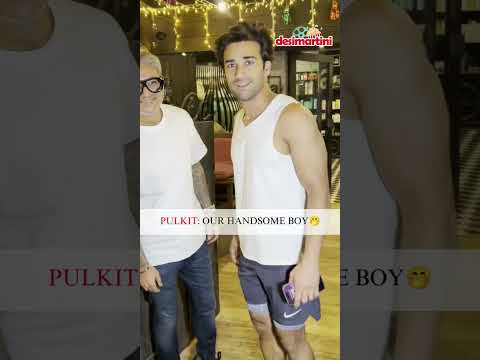 #pulkitsamrat was spotted outside a salon in #bandra