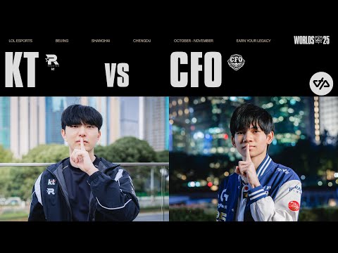 KT vs CFO, ON L'AVAIT PAS VU VENIR (WORLDS 2025)