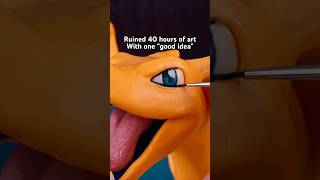 I ruined 40 hours of art with one “good idea”