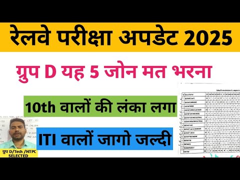 Group D की वैकेंसी बढ़ेगी / ग्रुप D top 5 zone / rrc group d vacancy news / rrb group d news update