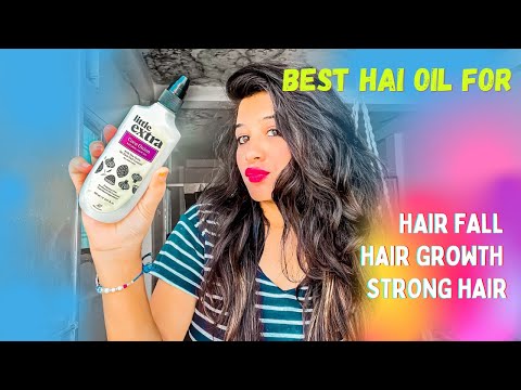 Little Extra Coco Onion Hair Oil 💜| Best Hair Oil for Hair Fall, Hair Growth & Strong Hair #hair