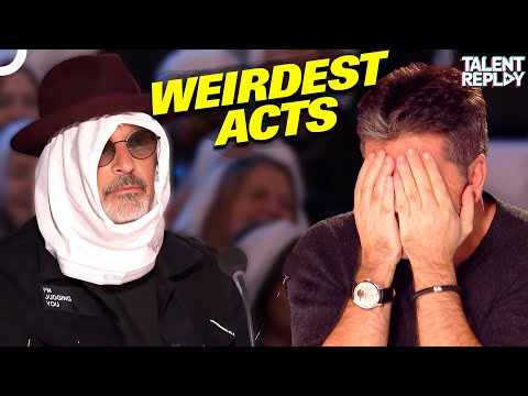 WEIRDEST AUDITIONS of AGT 2024!