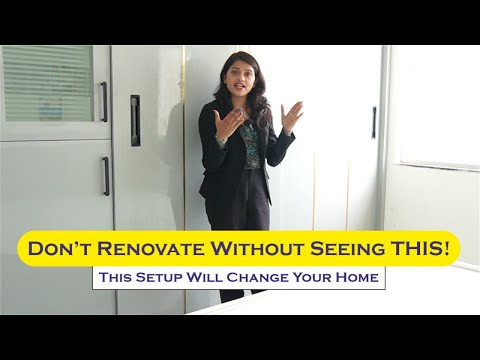 Watch This Before You Renovate | Modern Modular Kitchen & Organized TV Unit setup