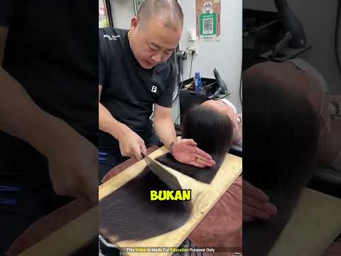 Tukang cukur yang unik dan berbakat