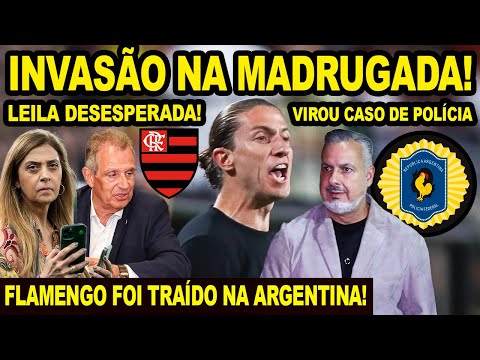 INVASÃO NA MADRUGADA! FLAMENGO FOI TRAÍDO NA ARGENTINA! MENGÃO TEM VITÓRIA EM CIMA DA LEILA! MARACA