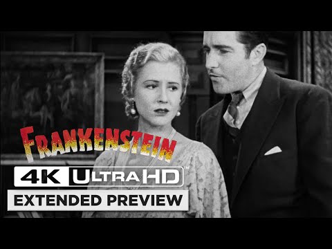 Frankenstein in 4K Ultra HD | Elizabeth Worries About Dr. Frankenstein (90th Anniversary)