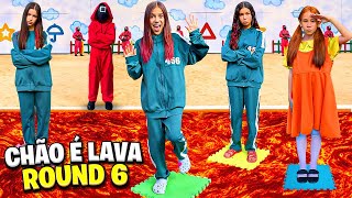 O CHÃO É LAVA DO Round 6 AO EXTREMO (JÉSSICA SOUSA E FAMÍLIA)￼