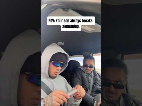 Why is he always breaking something? ๐ก