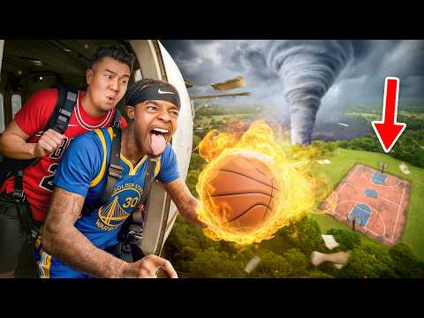 100 Basketball Challenges vs FlightReacts