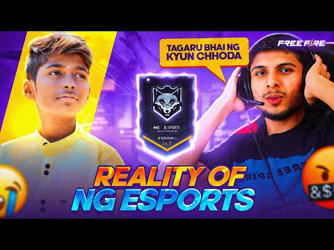 WHY I LEFT NG E SPORTS 💔 REALITY BEHIND NG E SPORTS 🥲😭 @NonstopGaming_  @RaiStar