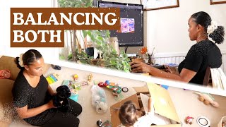 My Daily Routine as an Artist Working From Home + Mum · Morning to Night ·  What My Days Look Like