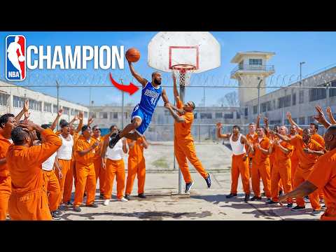 NBA Champion vs Prisoners Basketball Tournament