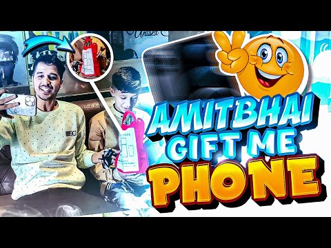 AMITBHAI GIFTED ME PHONE 📱|| MEET UP WITH AMITBHAI#Firstvlog#unboxing