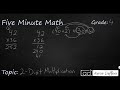 Multiplication and Distributive Property