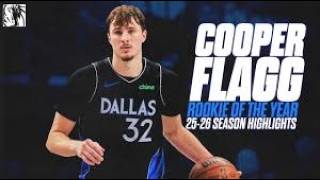 Cooper Flagg wins NBA's Rookie of the Year