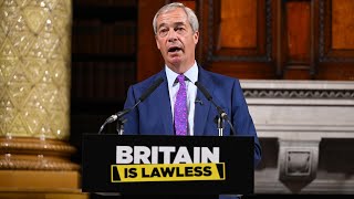 Farage Launches Crime Campaign