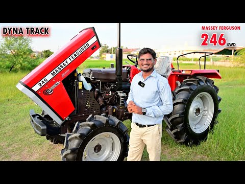 Massey Ferguson 246 4wd Dyna Track Full Review || Price || Walk Around || Specifications