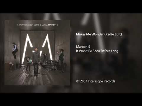 Maroon 5 - Makes Me Wonder (Radio Edit)