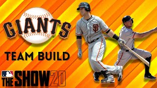 MLB The Show 20 - Giants Team Build
