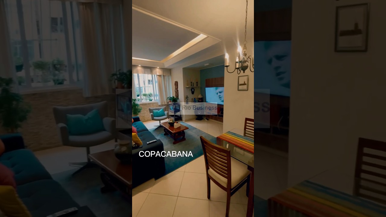 Vídeo do apartamento na Rua Dias da Rocha em Copacabana