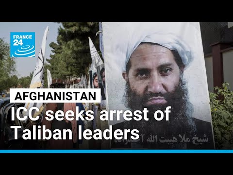 YouTube video thumbnail: ICC Seeks Arrest of Two Taliban Leaders Accused of Persecution of Women