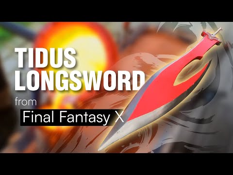 I Casted the Final Fantasy X Tidus Longsword! | Satisfying Casting