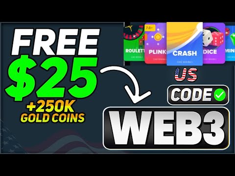 Stake US promo code - WEB3 for FREE $25 Bonus on Stake US
