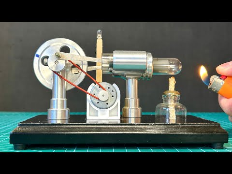 Stirling Engine Generator 🔥 Is It Really Worth the Hype? Full Test & Review!