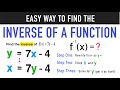 Finding the Inverse of a Function: Key Concepts and Techniques