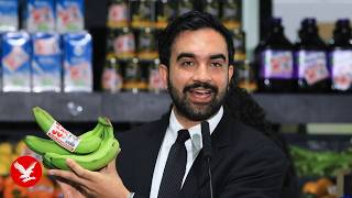YouTube video thumbnail: Mamdani: New York City-run Grocery Stores Will Offer 30% Discount