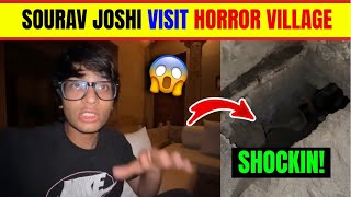 SHOKING!🤯 Sourav Joshi First Time Visit Haunted Village Kuldhara | Sourav Joshi Reaction 