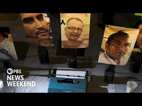 YouTube video thumbnail: Mexican Journalists Honor Slain Colleagues on Day of the Dead in Tijuana