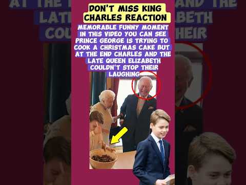 Don't miss king Charles reaction.#kingcharles #princegeorge #funny #viralvideo