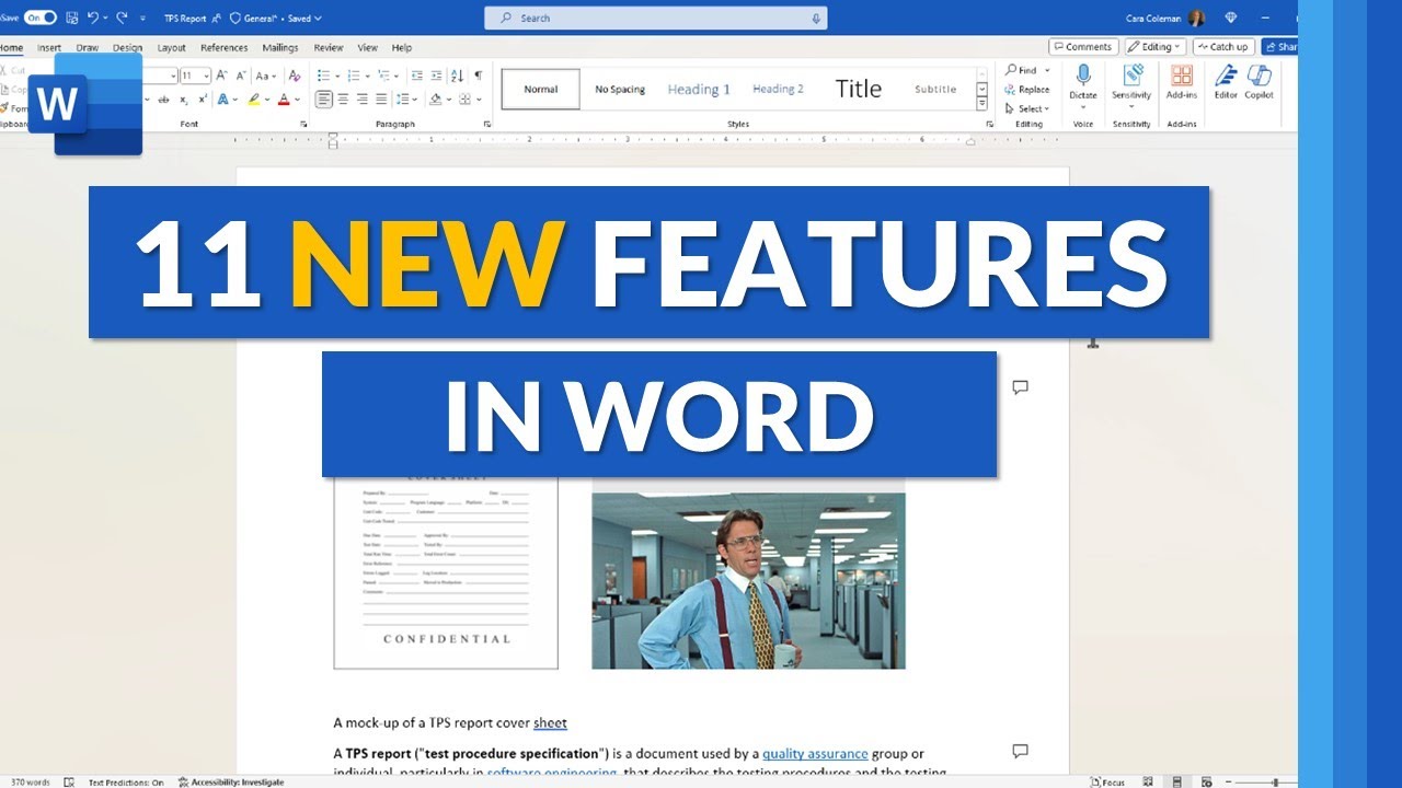 11 new features in Microsoft Word for 2024