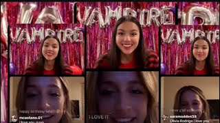When Olivia Rodrigo went live with Tate McRae