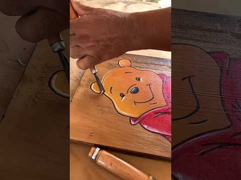 Ye sun kar jarur Jana 😂🤣~mini wood toy woodworking art skill wood hand craft #shorts