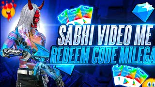 Sabhi Video 📸 Me Milega 🥰 Reedem Code ✅ ! Free Fire 🔥 @GyanGaming @TotalGaming093 @RaiStar