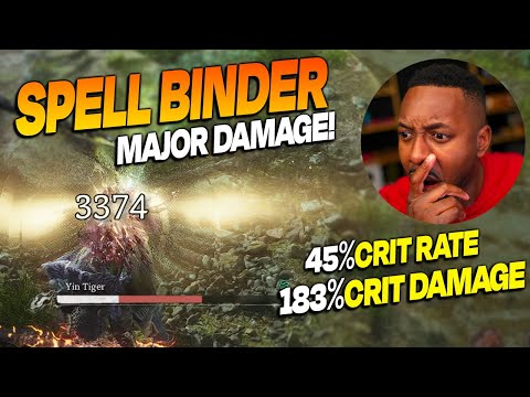 Black Myth Wukong • OP Spell Binder Build! 45% Crit Rate • Perfect Dodge = Focus | Smash Stance