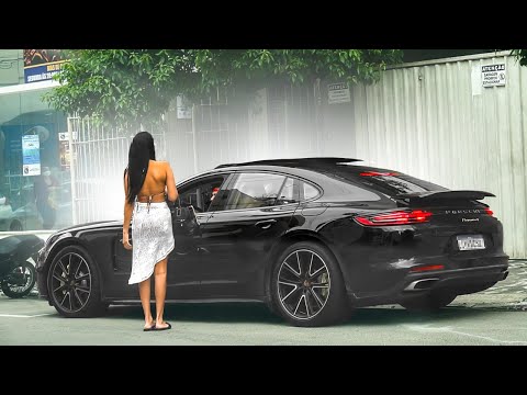 TESTANDO INTERESSEIRA DE PORSCHE NA PRAIA