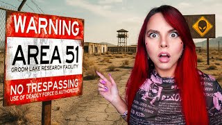 FUI al ÁREA 51, El lugar MÁS VIGILADO del MUNDO y ME ECHARON!!⚠️​​😰​