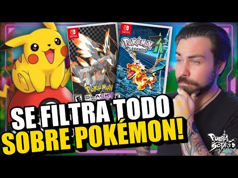 🔥FILTRADO TODO sobre POKÉMON! Pokémon Leyendas ZA y POKÉMON Blanco y Negro REMAKE ESTE AÑO! Switch 2