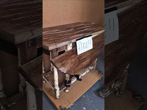 AMAZING Restoration of Drop leaf table