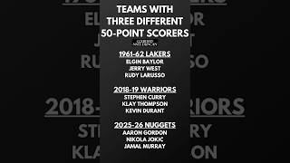 Nuggets Make 50-Point History #nba #denvernuggets #jamalmurray #aarongordon #nikolajokic