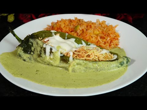 Como Hacer Chiles Rellenos Gratinados, Receta FÁCIL